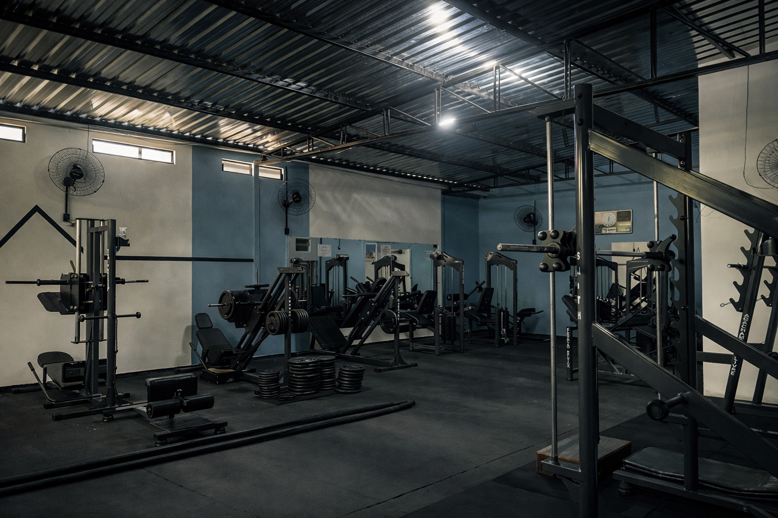 Área de musculação Soul & Fit