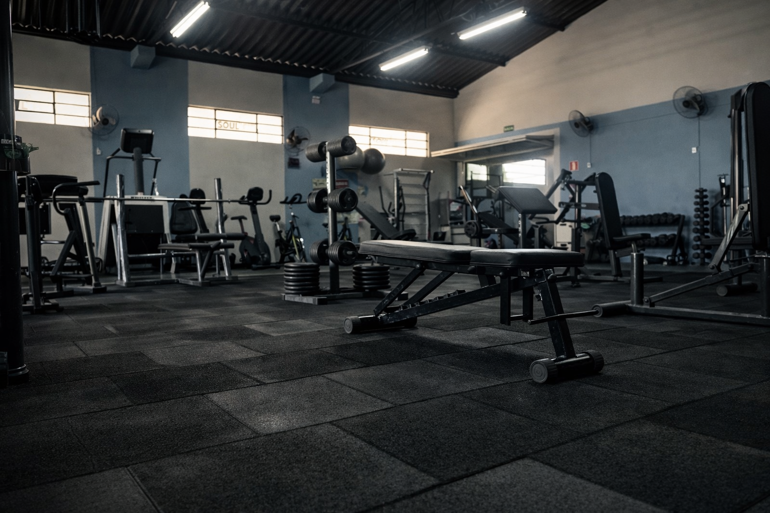 Equipamentos de musculação Soul & Fit